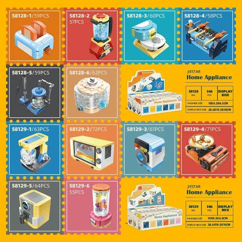 Creative Small Household Appliances Building Blocks Girls Toys - ToylandEU