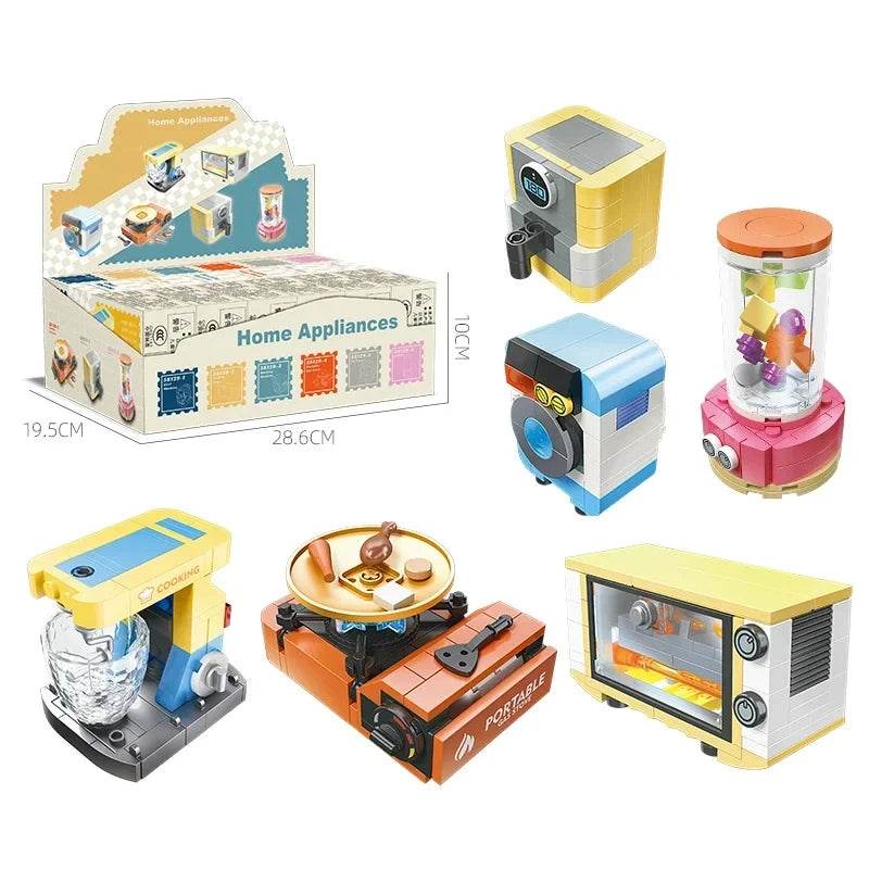Creative Small Household Appliances Building Blocks Girls Toys - ToylandEU