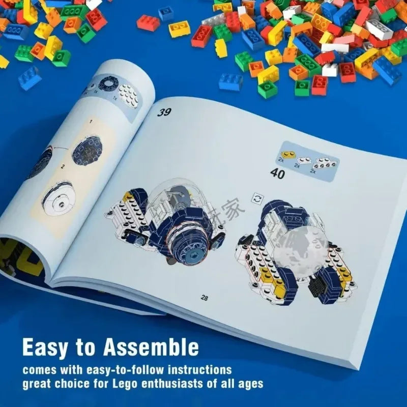 Creative Submarine Sea Goose Building Blocks Set For Kids - ToylandEU