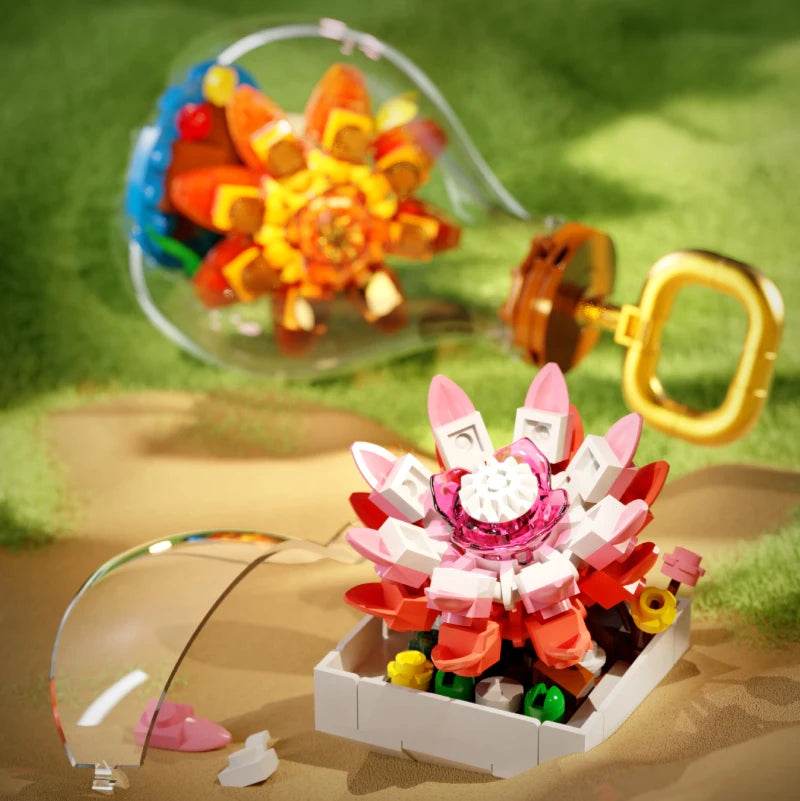 Creative Succulent Glower Bulb Building Blocks for Kids Toys - ToylandEU