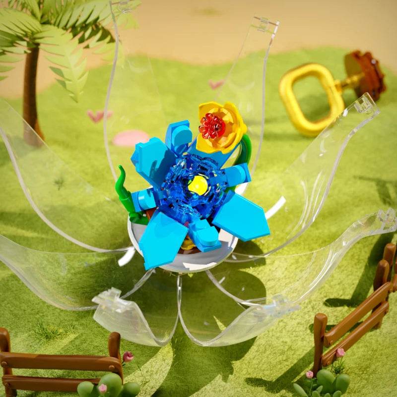 Creative Succulent Glower Bulb Building Blocks for Kids Toys - ToylandEU