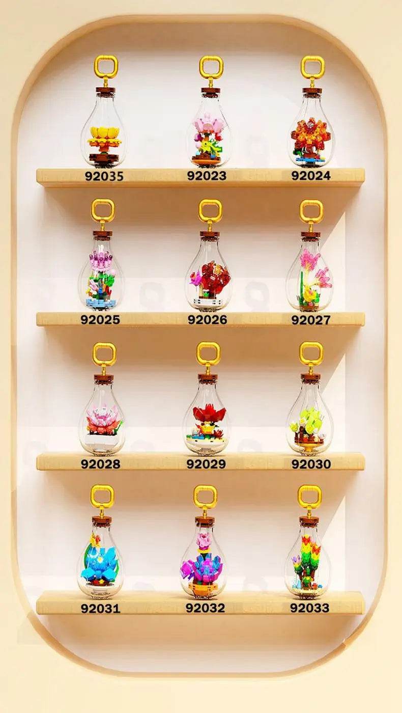 Creative Succulent Glower Bulb Building Blocks for Kids Toys - ToylandEU