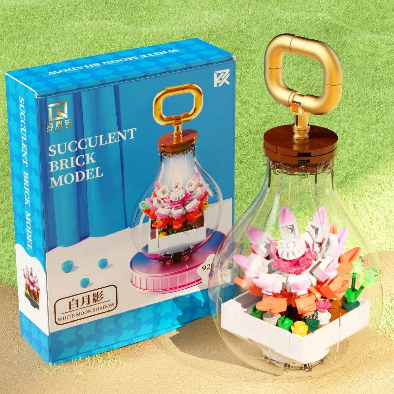 Creative Succulent Glower Bulb Building Blocks for Kids Toys - ToylandEU