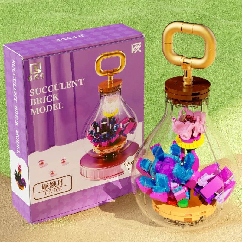 Creative Succulent Glower Bulb Building Blocks for Kids Toys - ToylandEU