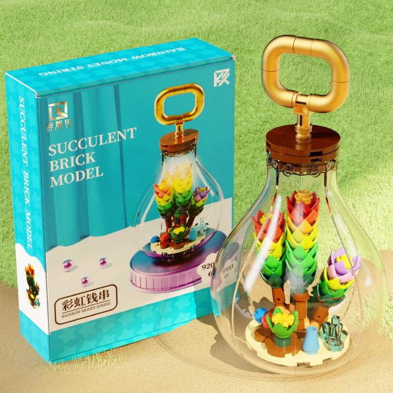 Creative Succulent Glower Bulb Building Blocks for Kids Toys - ToylandEU
