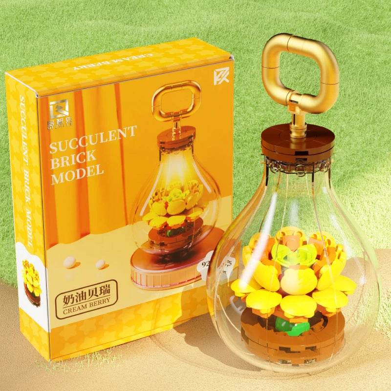 Creative Succulent Glower Bulb Building Blocks for Kids Toys - ToylandEU