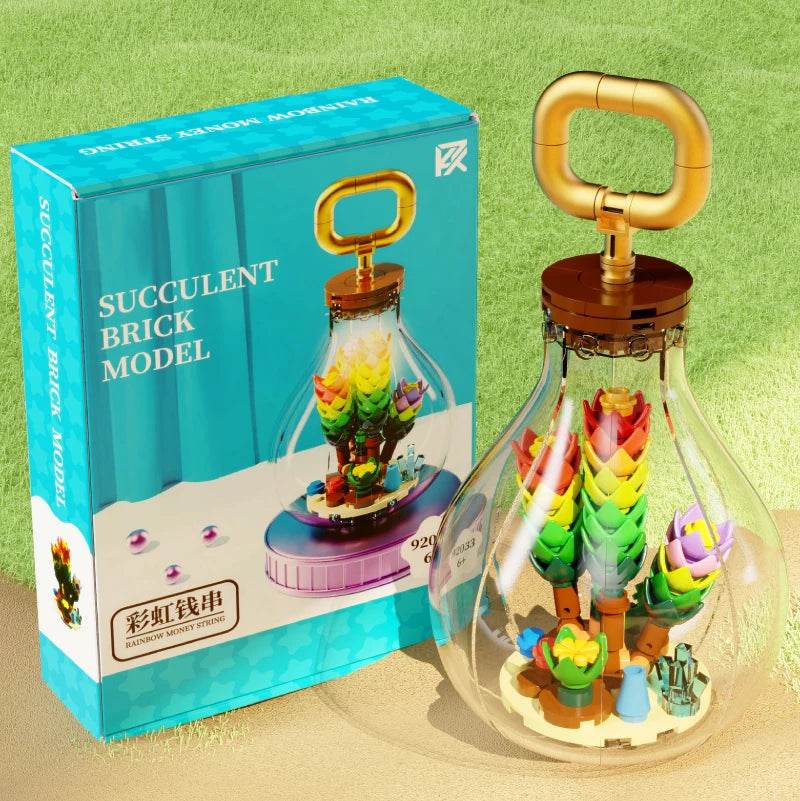 Creative Succulent Glower Bulb Building Blocks for Kids Toys - ToylandEU