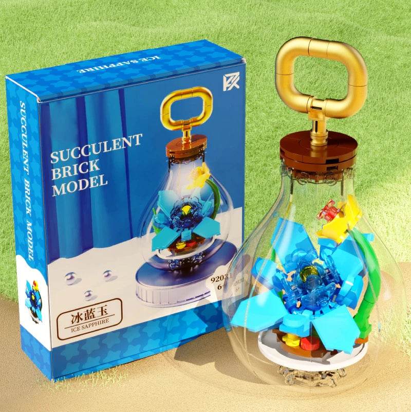 Creative Succulent Glower Bulb Building Blocks for Kids Toys - ToylandEU