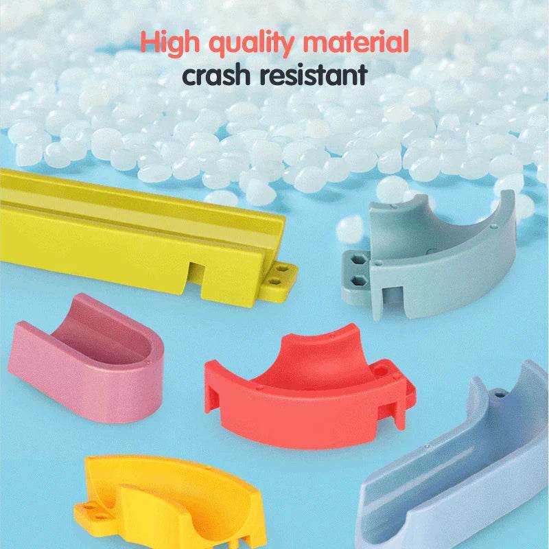 Creative Water Slide Marble Run Bath Toy Set - Fun & Educational Play - ToylandEU