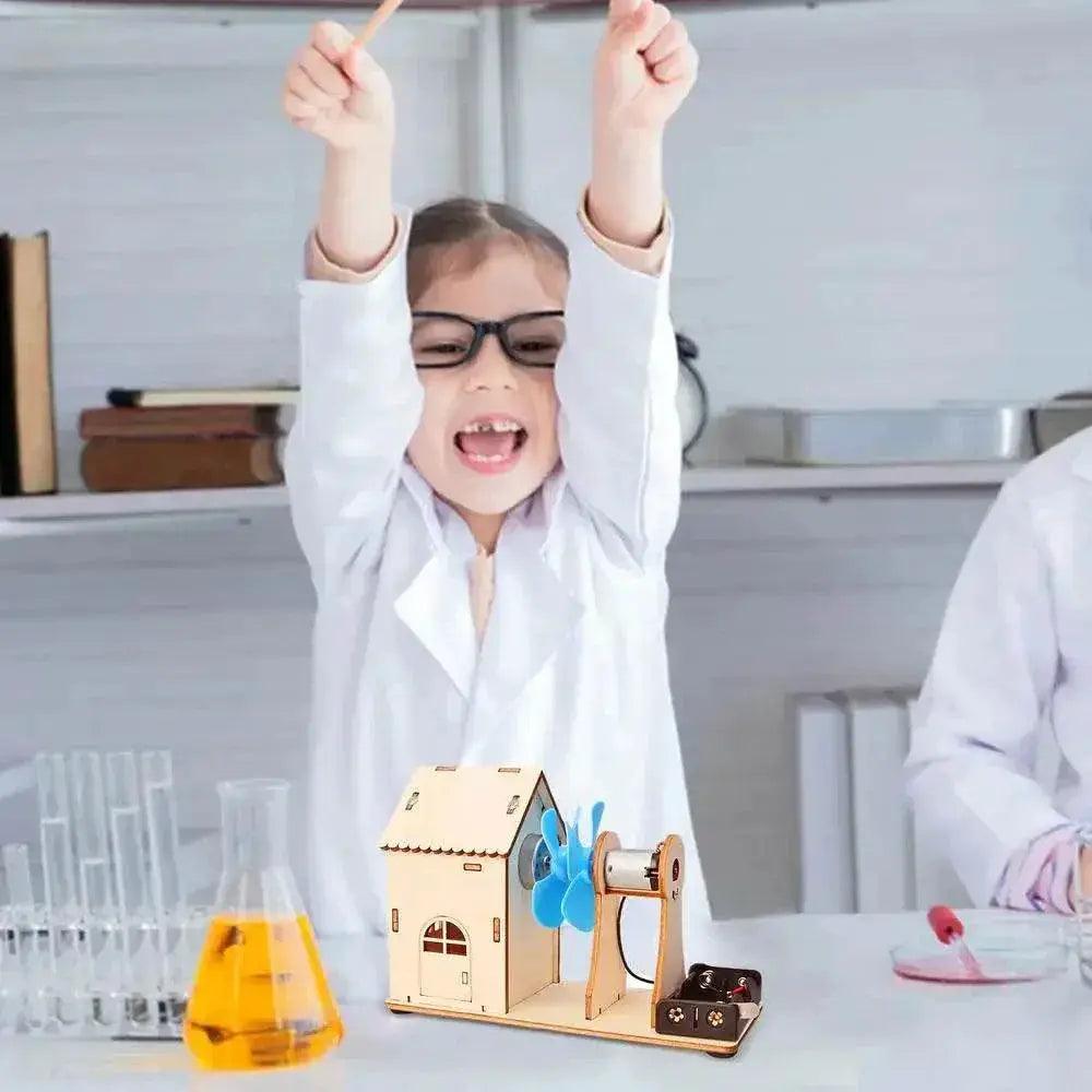  Creative Wind Power Science Kit for Kids - Build Your Own Wind Turbines and Learn About Electricity -  ToylandEU™