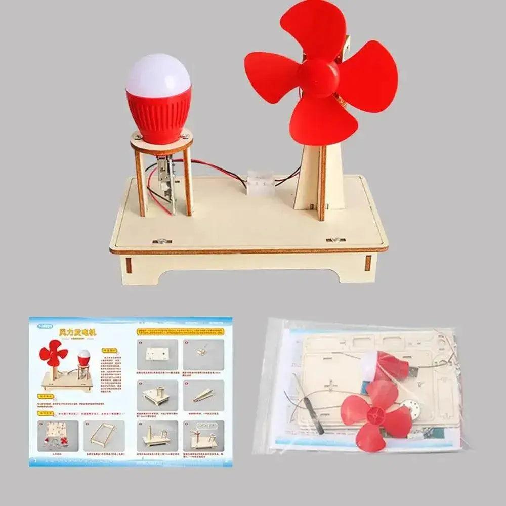  Creative Wind Power Science Kit for Kids - Build Your Own Wind Turbines and Learn About Electricity -  ToylandEU™