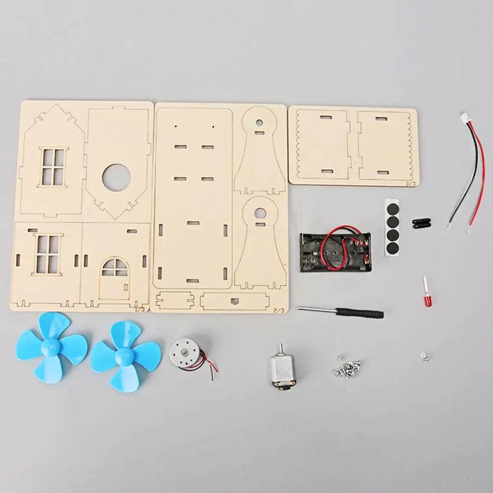 Creative Wind Power Science Kit for Kids - Build Your Own Wind Turbines and Learn About Electricity - ToylandEU