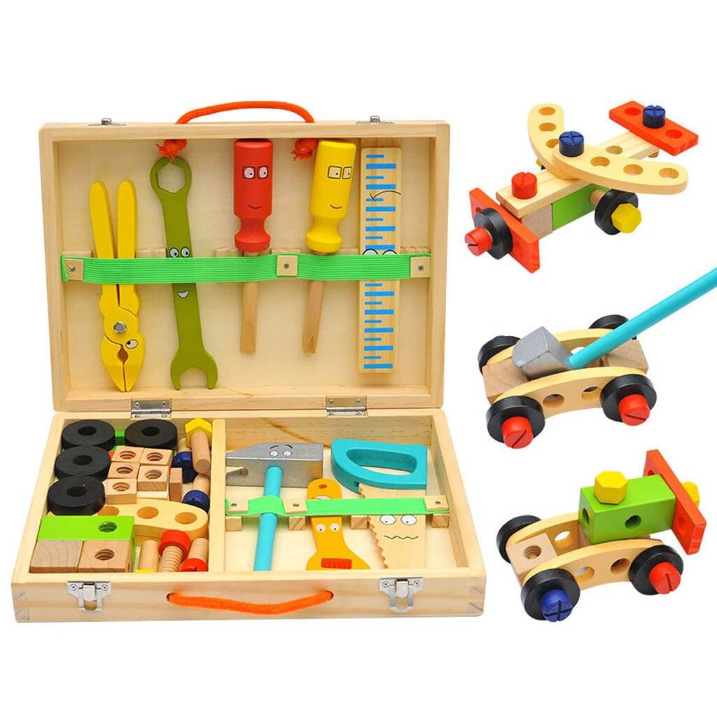 Creative Wooden Montessori Chair Toy for Kids - DIY Educational Fun - ToylandEU