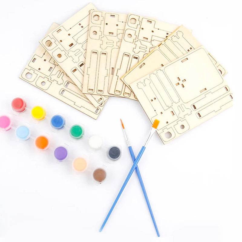 Creative Wooden STEM Robot Kit for Kids - Fun Science Inventions - ToylandEU