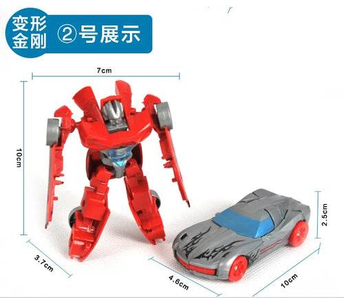 Creative Yellow Car Robot Building Set for Kids - Fun & Educational! - ToylandEU