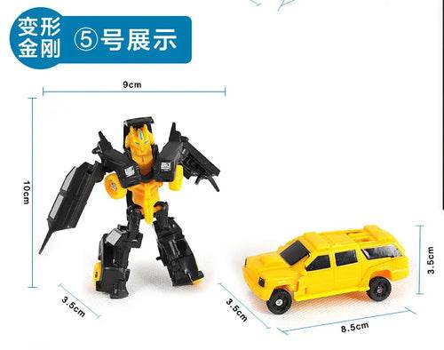 Creative Yellow Car Robot Building Set for Kids - Fun & Educational! - ToylandEU