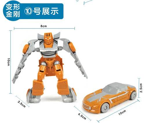 Creative Yellow Car Robot Building Set for Kids - Fun & Educational! - ToylandEU