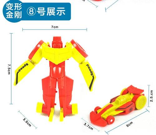 Creative Yellow Car Robot Building Set for Kids - Fun & Educational! - ToylandEU