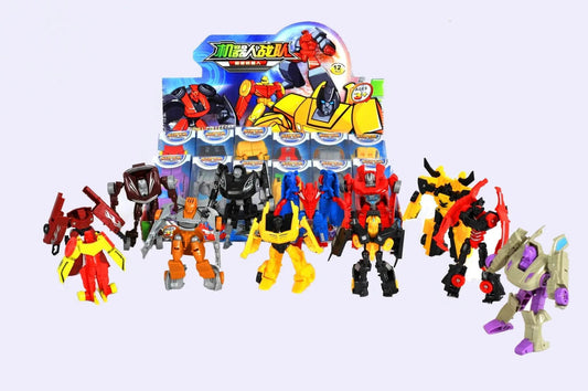 Creative Yellow Car Robot Building Set for Kids - Fun & Educational! - ToylandEU