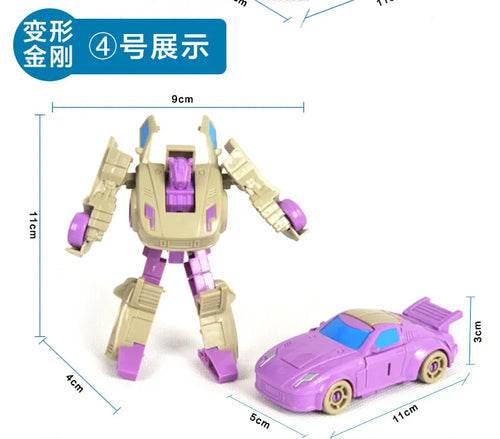 Creative Yellow Car Robot Building Set for Kids - Fun & Educational! - ToylandEU