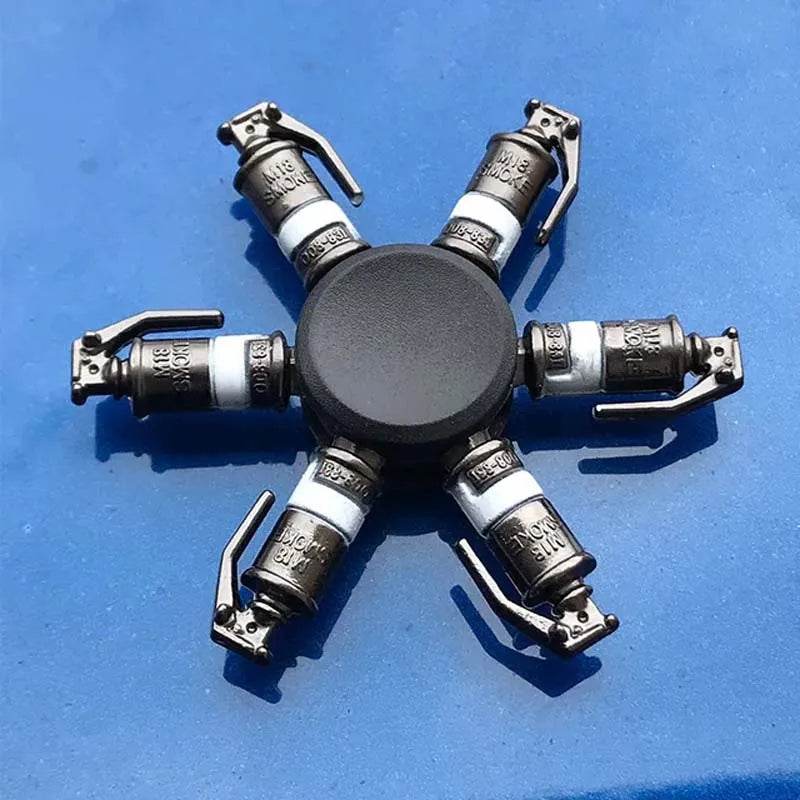 Creativity Hand Spinner Gun Zinc Alloy Metal Fidget Toy - ToylandEU