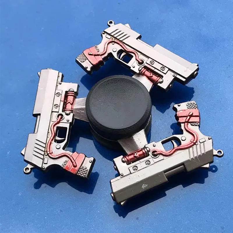 Creativity Hand Spinner Gun Zinc Alloy Metal Fidget Toy - ToylandEU
