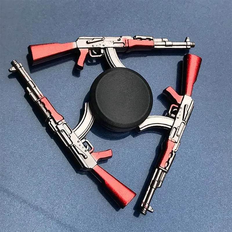 Creativity Hand Spinner Gun Zinc Alloy Metal Fidget Toy - ToylandEU
