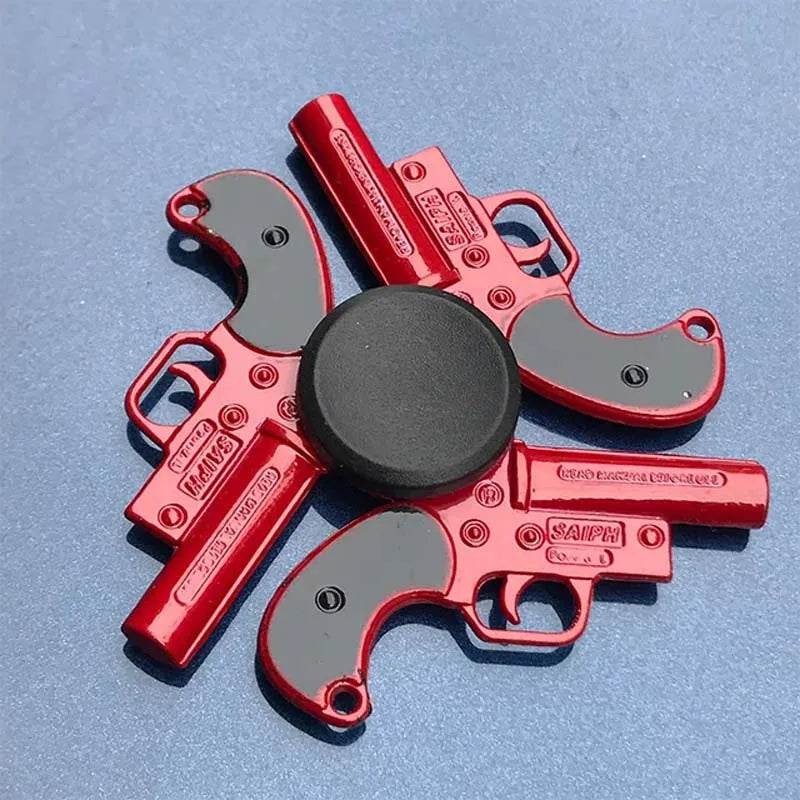 Creativity Hand Spinner Gun Zinc Alloy Metal Fidget Toy - ToylandEU