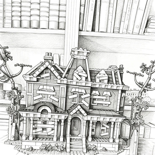 Creel House Villa Building Blocks | 2593 Pcs | Toylandeu™