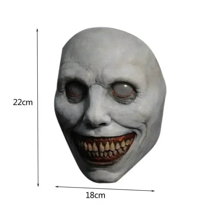 Creepy Halloween Mask Demons Smiling Horror Face Cosplay - ToylandEU