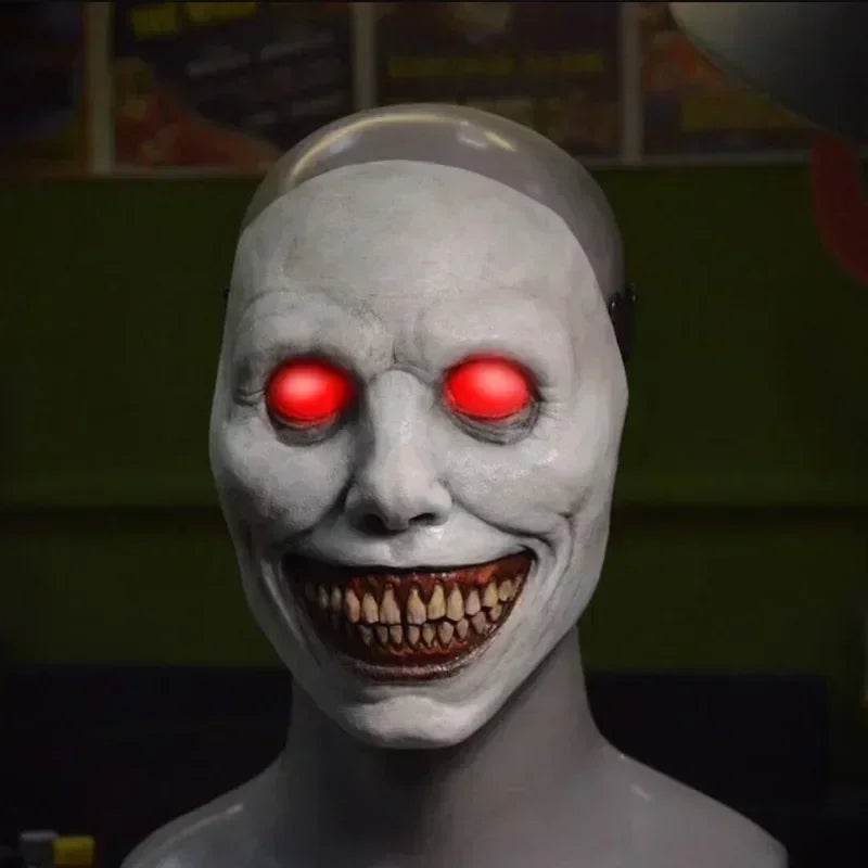 Creepy Halloween Mask Demons Smiling Horror Face Cosplay - ToylandEU
