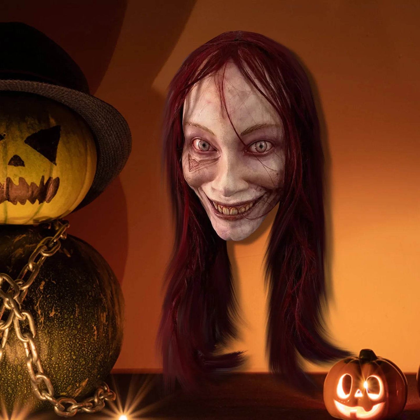 Creepy Latex Mask Realistic Ellie Look For Halloween Party - ToylandEU