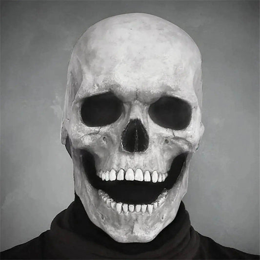  Creepy Realistic Full Head Mask Moving Jaw Toyland EU -  ToylandEU™