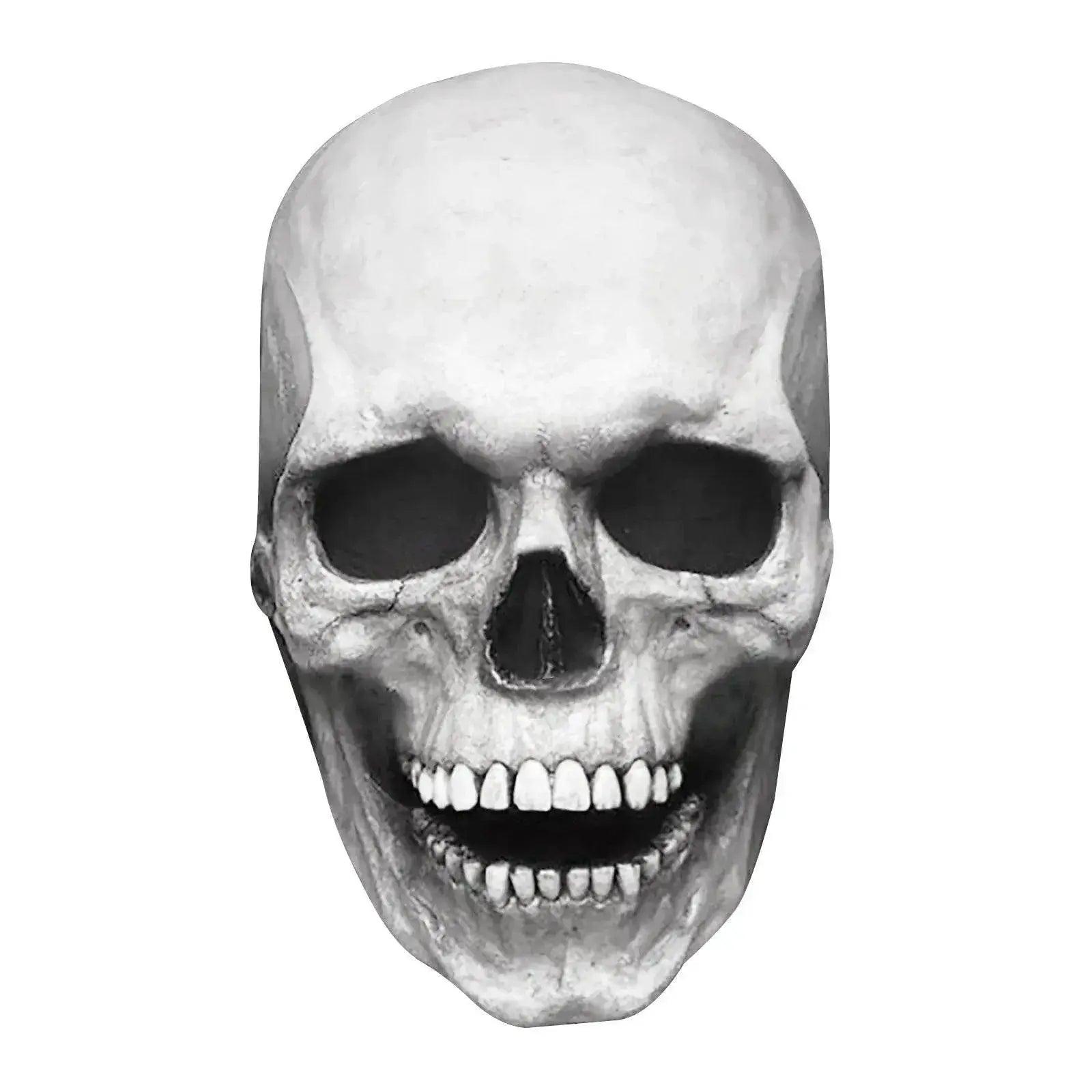 Creepy Realistic Full Head Mask Moving Jaw Toyland EU -  ToylandEU™