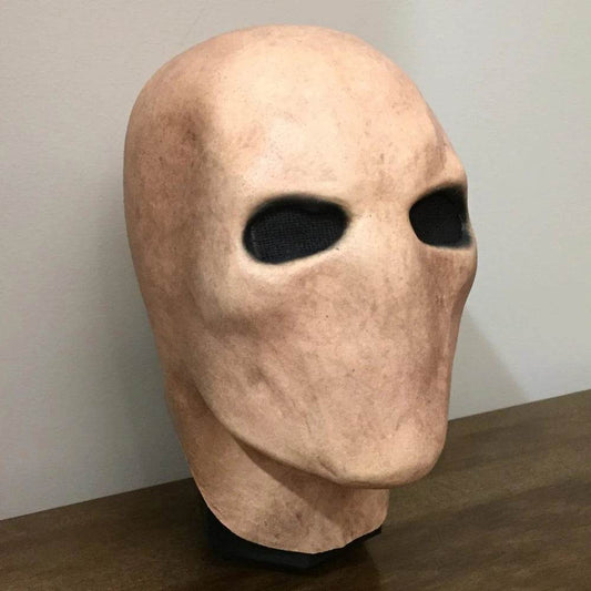 Creepy Slenderman Mask Latex Faceless Horror Costume Party - ToylandEU