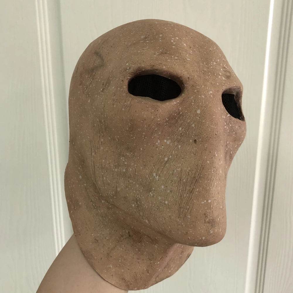 Creepy Slenderman Mask Latex Faceless Horror Costume Party - ToylandEU