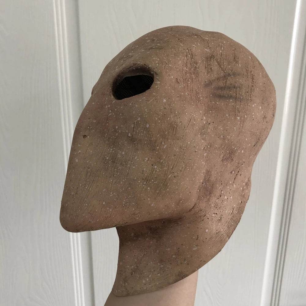 Creepy Slenderman Mask Latex Faceless Horror Costume Party - ToylandEU