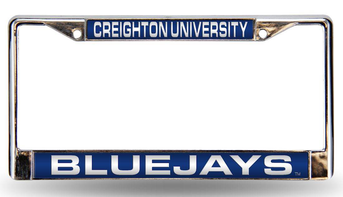 Creighton Bluejays Chrome License Plate Frame Laser - ToylandEU