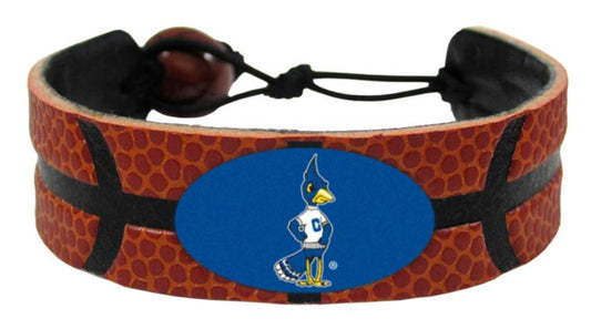 Creighton Bluejays Leather Basketball Bracelet Ceramic Bead - ToylandEU