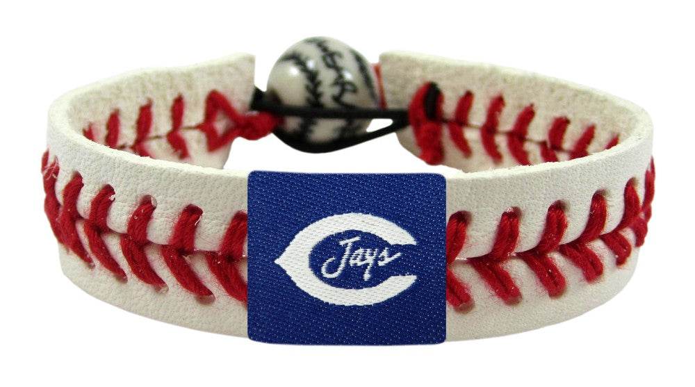 Creighton Bluejays Leather Bracelet Classic Baseball - ToylandEU