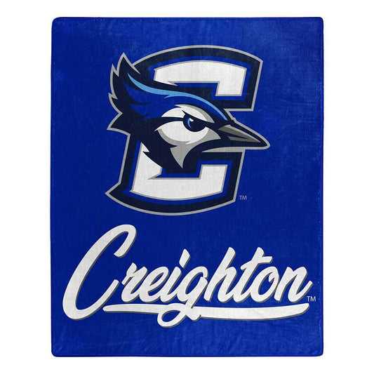 Creighton Bluejays Raschel Blanket 50x60 Signature Design - ToylandEU