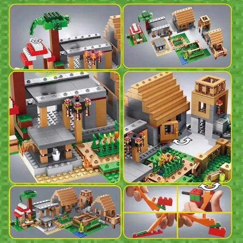 Cretive DIY Game The Farm Cottage Village House Blocks - ToylandEU