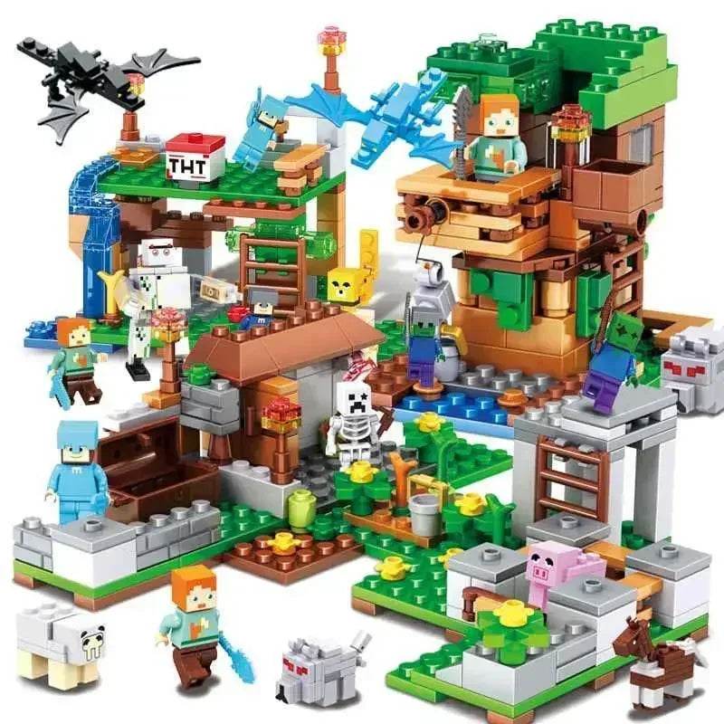Cretive DIY Game The Farm Cottage Village House Blocks - ToylandEU
