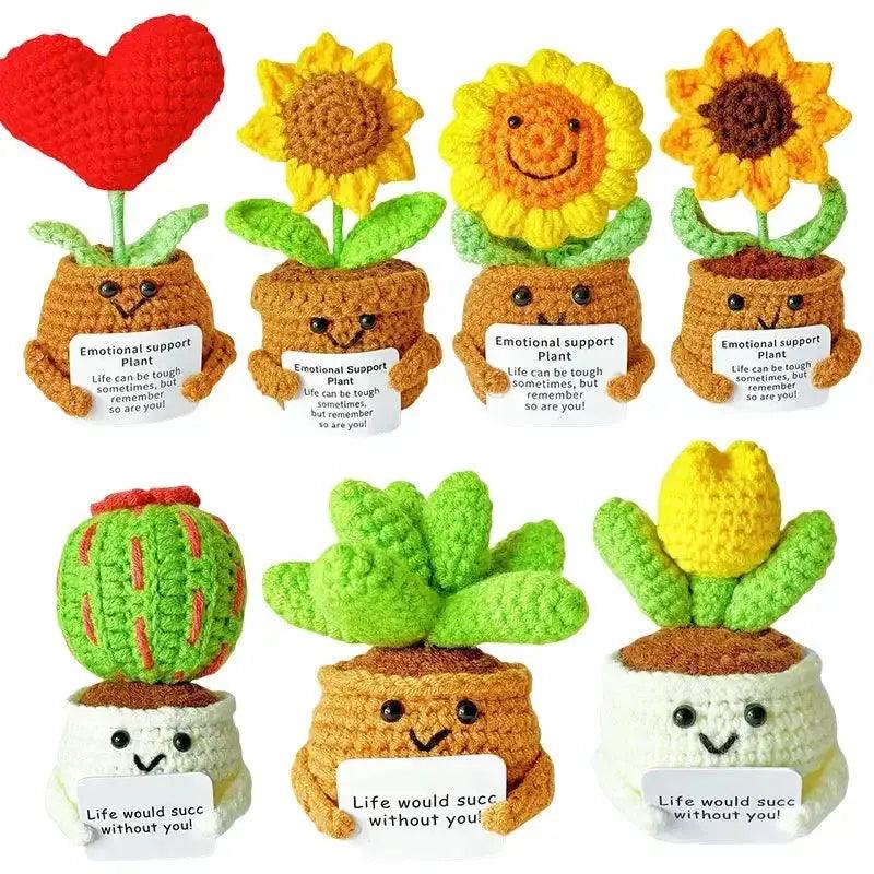  Crochet Sunflower Doll Positive Energy Gift Handmade -  ToylandEU™