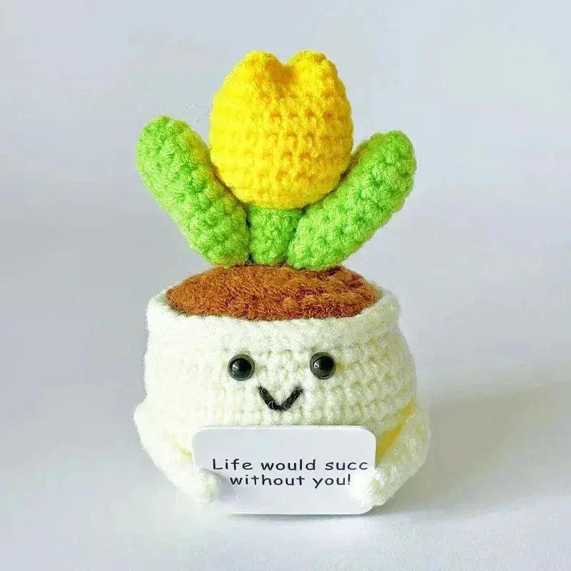  Crochet Sunflower Doll Positive Energy Gift Handmade -  ToylandEU™