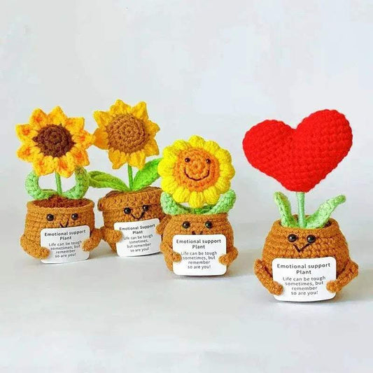  Crochet Sunflower Doll Positive Energy Gift Handmade -  ToylandEU™