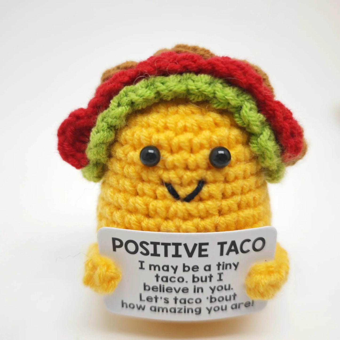 Crochet Turtle Doll Ornament Handmade Knitted Elephant Doll Positive Energy Home Room Decoration Christmas Party Gifts With Card - ToylandEU