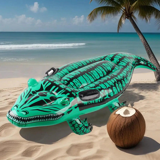  Crocodile Inflatable Pool Float Adventure Ready -  ToylandEU™