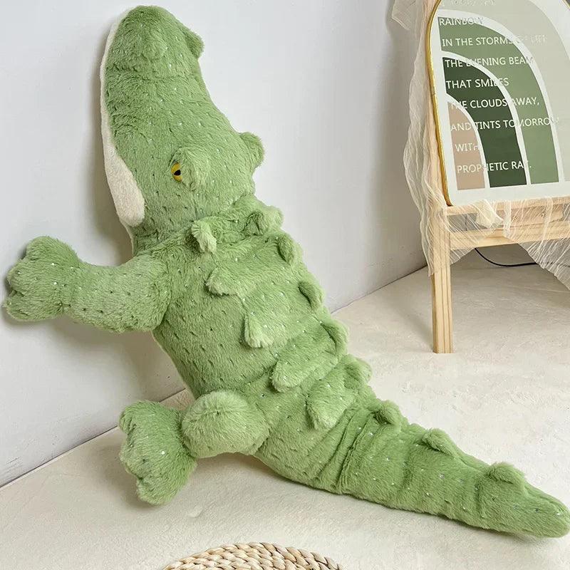  Crocodile Plush Toy Jungle Green Pillow Cushion Cozy 