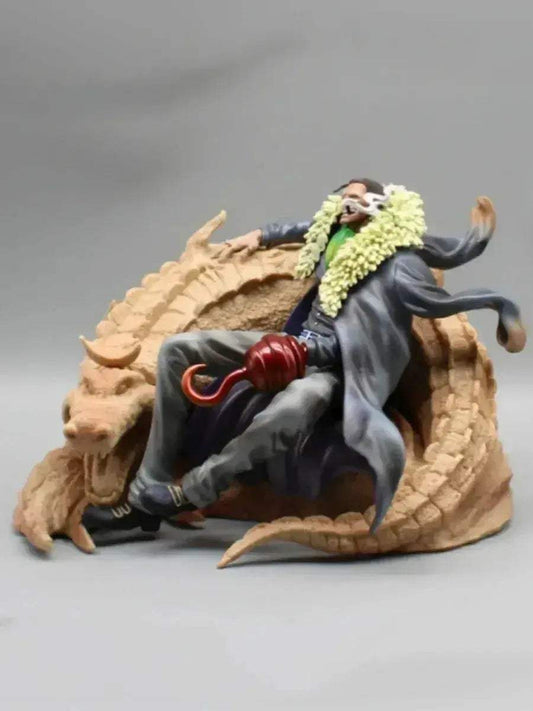  One Piece Crocodile Action Figure Sitting Pose 18cm -  ToylandEU™
